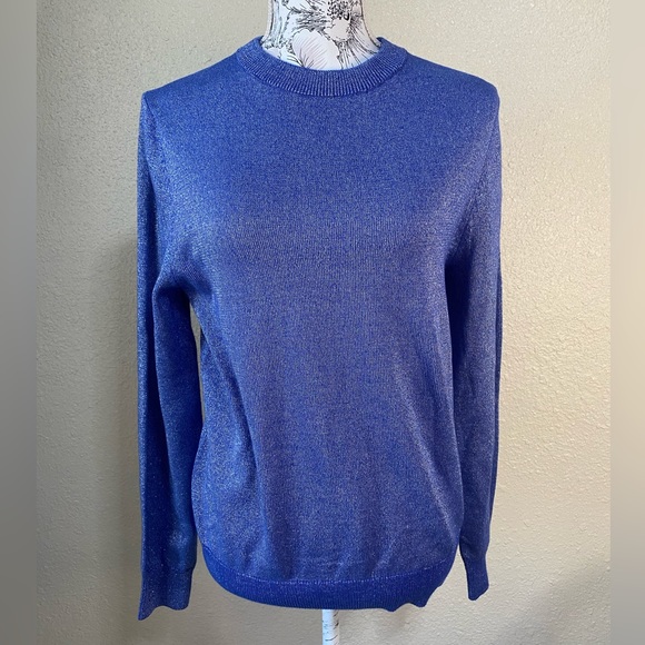 Jeff long sleeve sweater blue size‎ small - Picture 1 of 10
